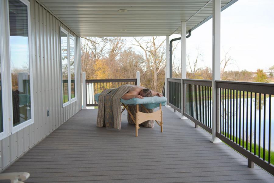 Outdoor Spa Area